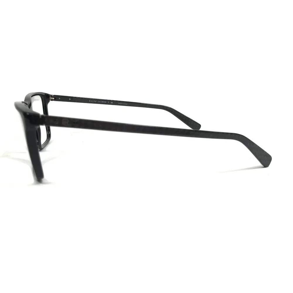 Ralph Lauren Eyeglasses Frames RL6163 5001 Black Gray Carbon Fiber 55-17-145